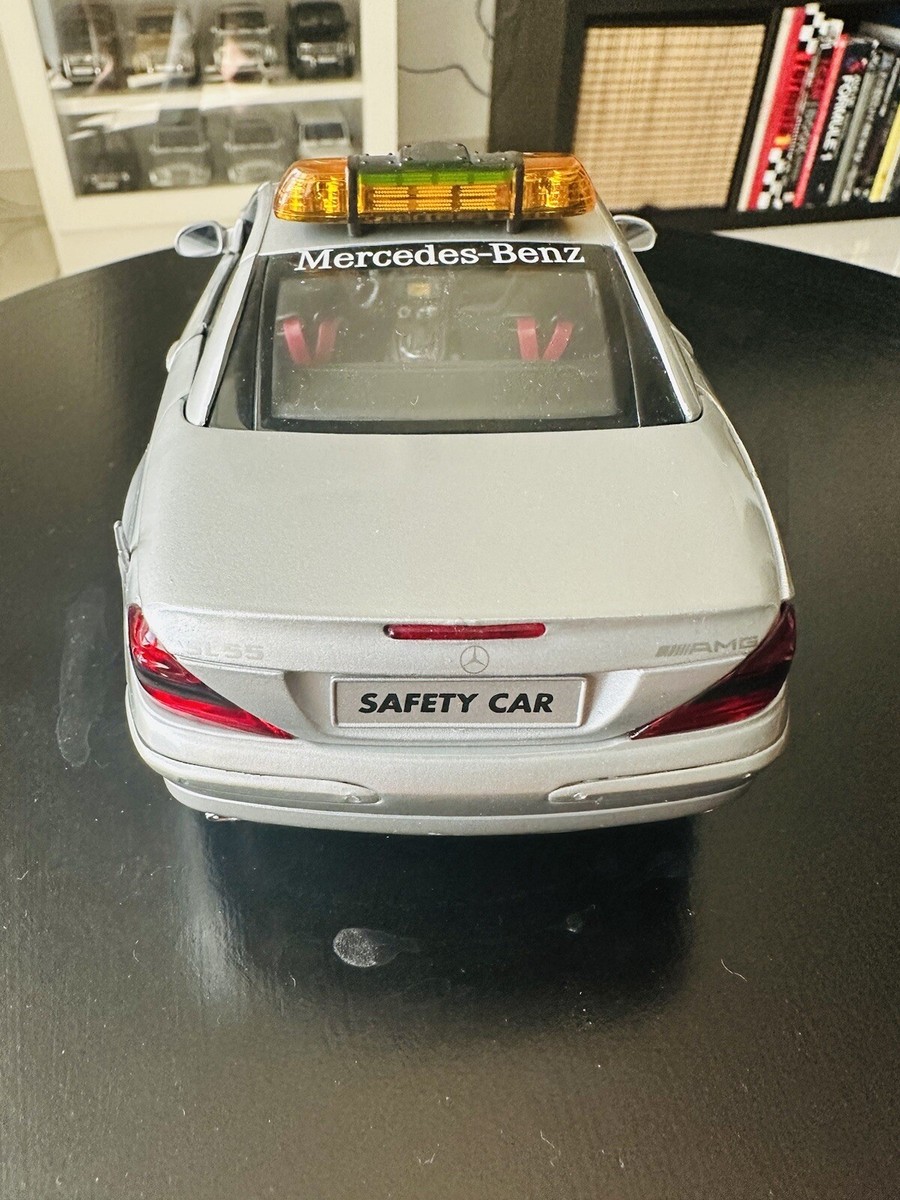 Rare Maisto 1/18 Mercedes Benz SL55 AMG F1 World Championship