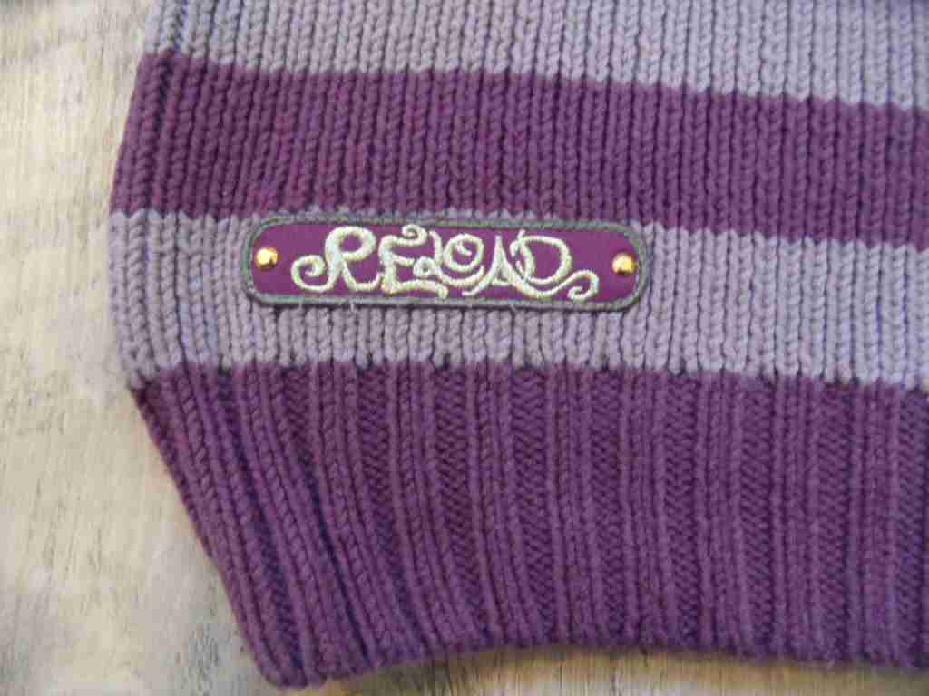 PJE RELOAD PAMPOLINA Beautiful Striped Turtleneck Sweater Size 98 Excellent St117 image 2