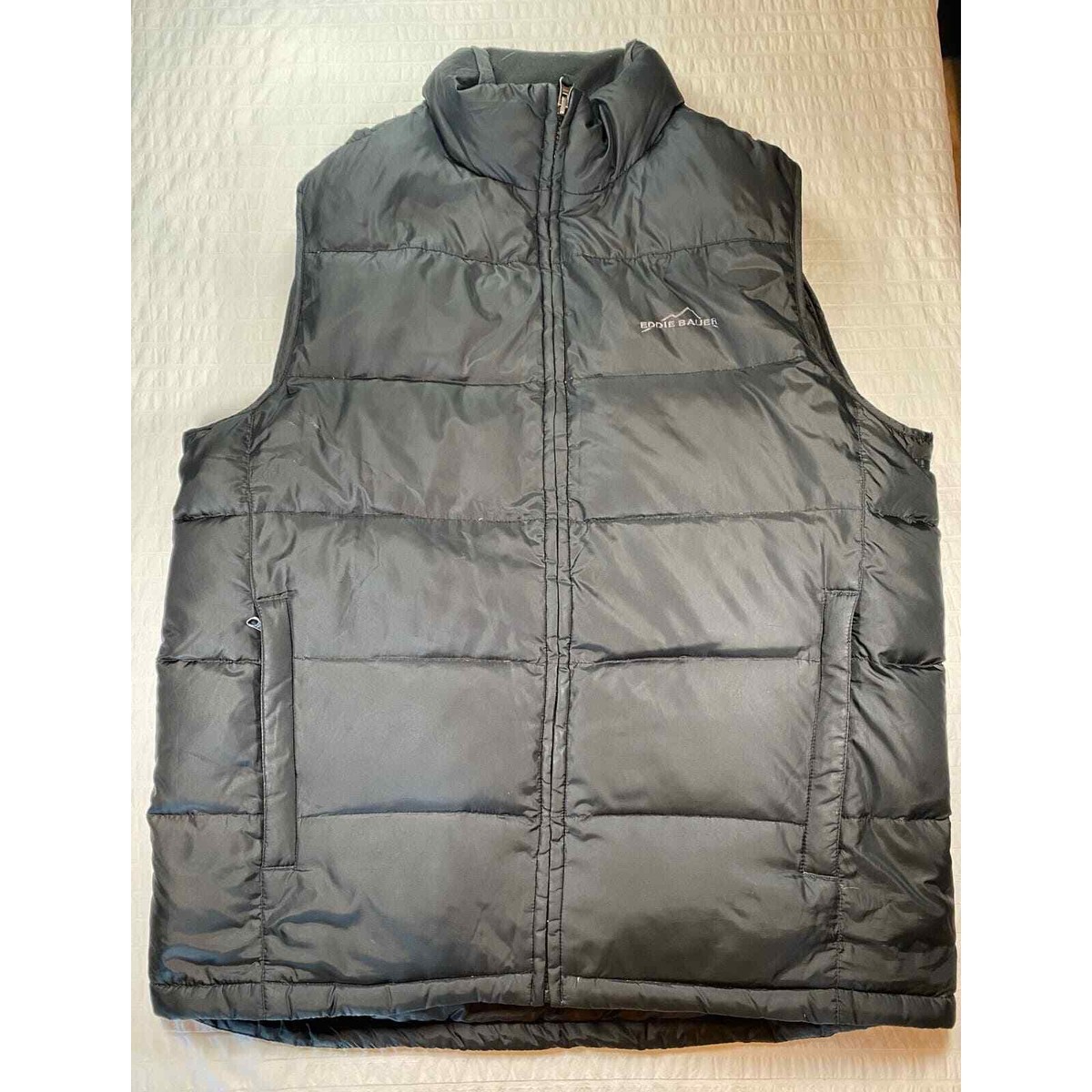 Eddie Bauer Mens Down Vest Large Tall