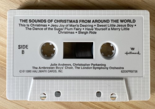 Hallmark Presents Julie Andrews Sounds Of Christmas Around World Cassette Tested - 第 5/10 張圖片