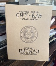 Cherokee-English Dictionary Native American I...