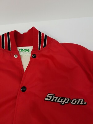 Red Satin Windbreaker Jacket 
