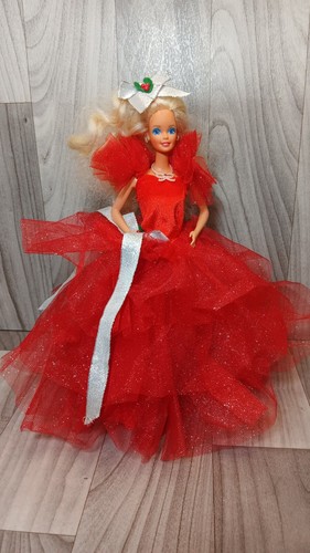 Barbie 1988 First Happy Holidays Special Edition Puppe mit Superstar Schmuck Vintage - Bild 21 von 24