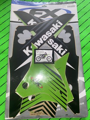 Factory Effex Fx Kühlerverkleidung Grafik Aufkleber Kawasaki Kxf 450 2006-2008