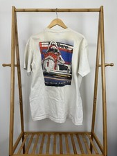 VTG Marlboro F1 Formula Racing 1992 90s Big Print Pocket Cigarette T-Shirt XL