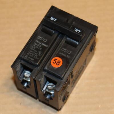 One Challenger C230 2 Pole 30 Amp Breaker OG#58
