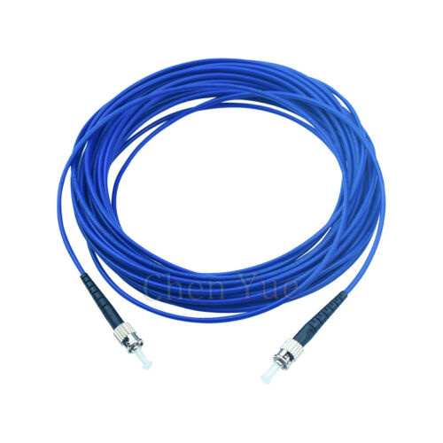 150M ST Armored Fiber Patch Cord Simplex Fiber SM ST-ST UPC Armored FTTH Jumper - Picture 3 of 5