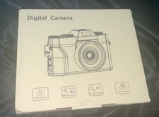 Digital Camera 4K 60FPS Auto Focus 48MP Vlogging Video Camera 16X Digital