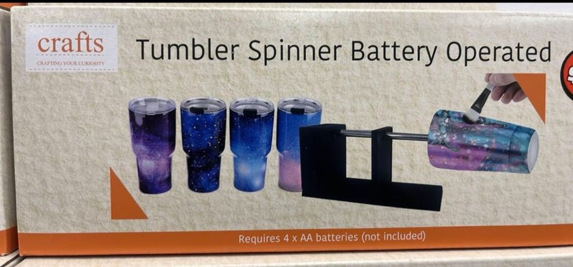 3 RPM Battery Operated Tumbler Spinner Crafts Cup Gifts Art Supplies Resin-image