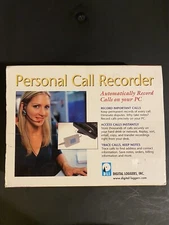 Digital Loggers Personal USB Call Recorder Automatically on your PC - NOB