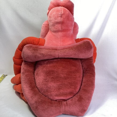 Vintage SABASTIAN groß Die kleine Meerjungfrau Krabbe GROß Plüsch Stofftier Disney - Bild 6 von 12