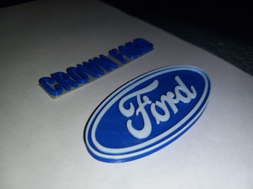O scale 1:48 Ford Dealership sign,  with any custom Dealership Name. 3D Printed - Picture 9 of 12