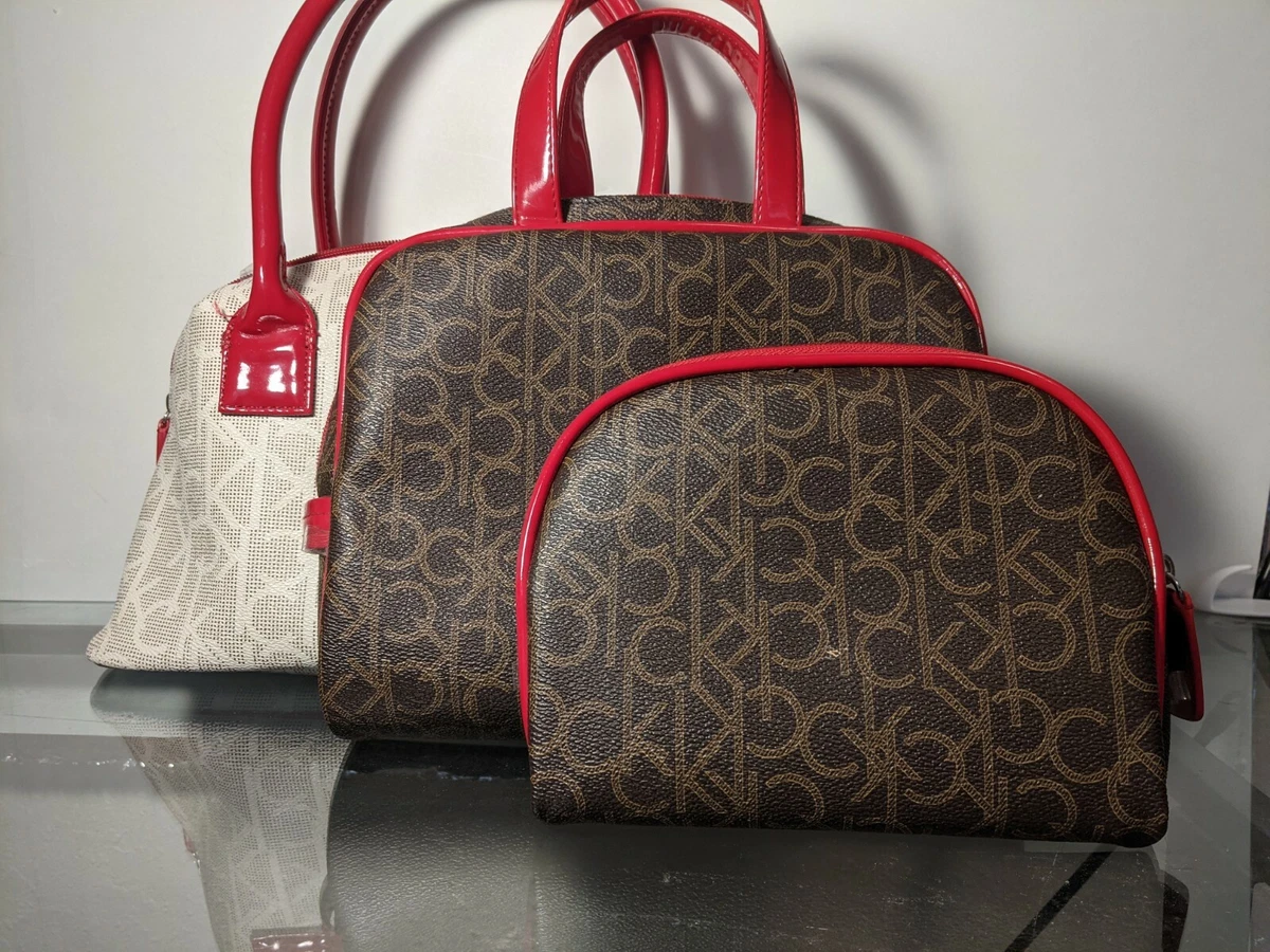 Calvin klein sales beige purse