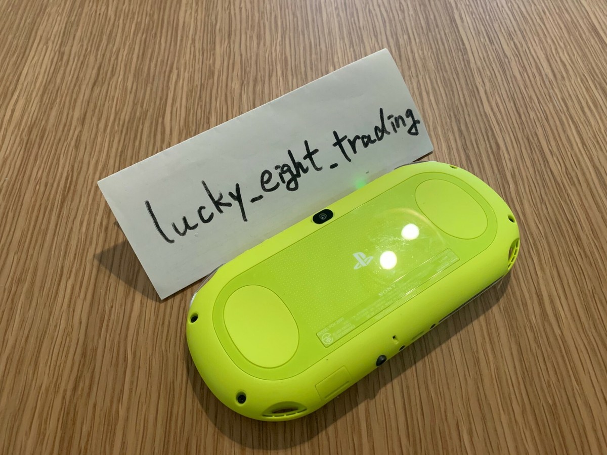 PS Vita Lime Green White PCH 2000 ZA13 Console only PSV Slim