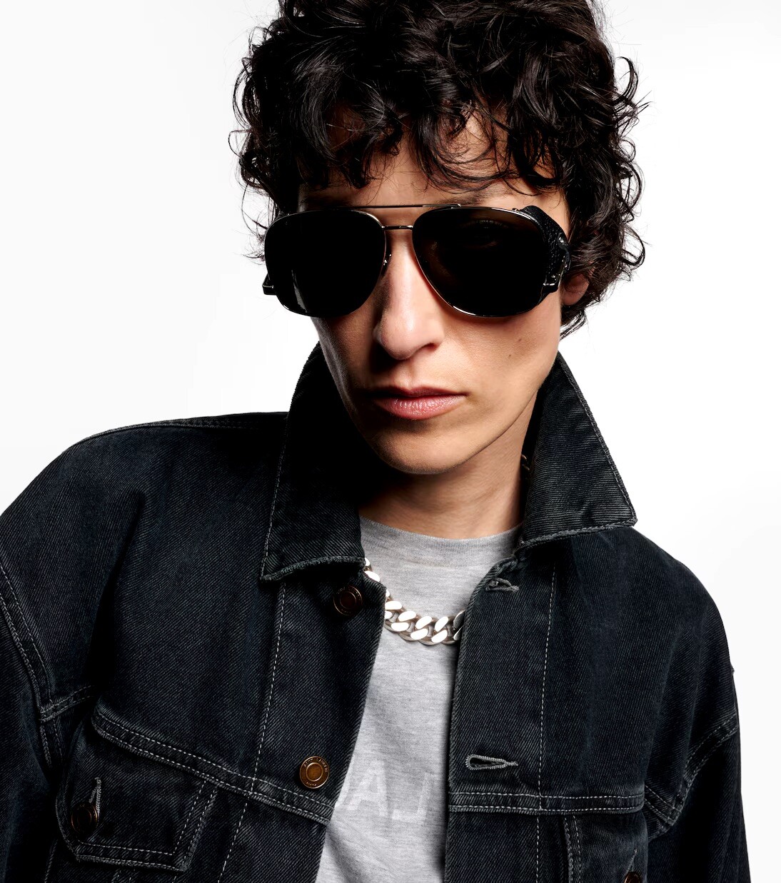 Occhiali da sole Saint Laurent SL 653 Leon Spoiler neri tutti nuovi con etichette $685