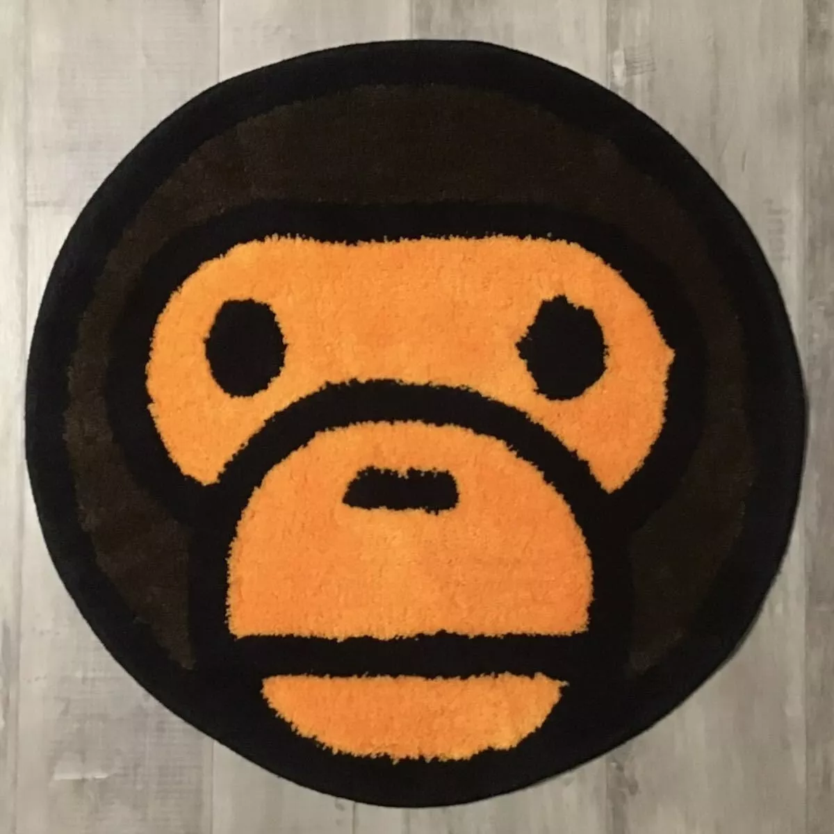 Bape Baby Rug Carpet Parlor Bedroom Circularind Individuality Polymita  Non-slip