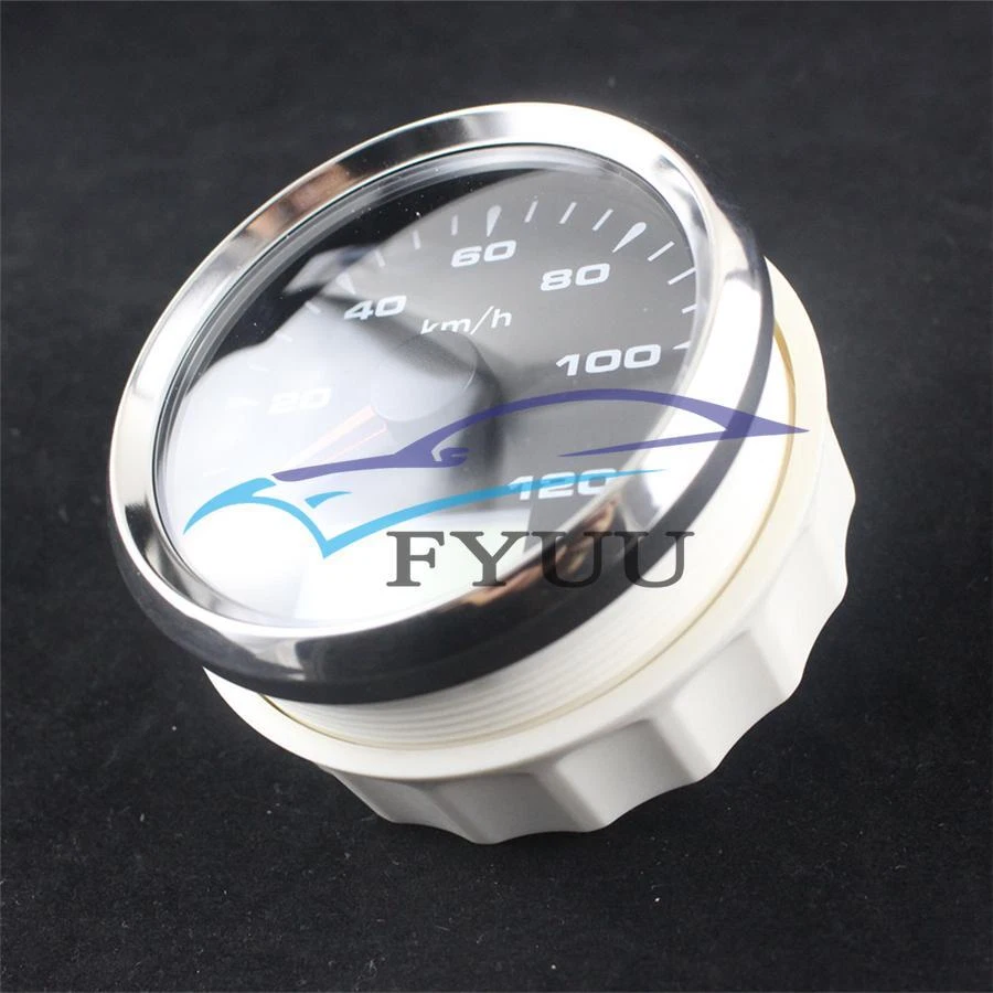 Moto Coche 85mm GPS Velocímetro Odómetro Medidor de Velocidad 8 Colores Retroiluminación Foto 2 de 4