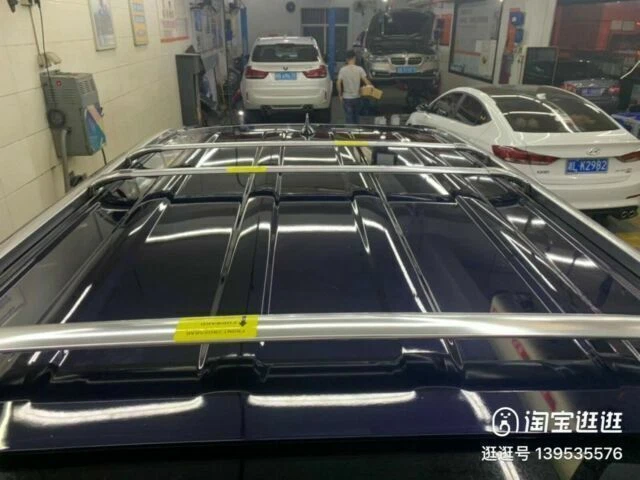 3PCS S.S Crossbars Cross Bar Fits for Lexus LX570 2016-2021 Carrier Rails Rack - Image 4 of 4