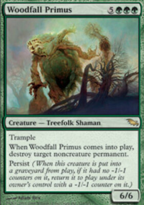 1x Woodfall Primus MTG - Shadowmoor - Moderate Play