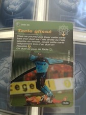 Tacle slipped carte France football 2001-02 #78