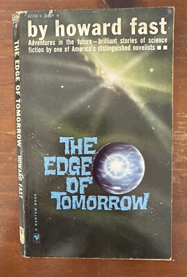The Edge of Tomorrow Howard Fast Used Paperback 1961 Bantam Books