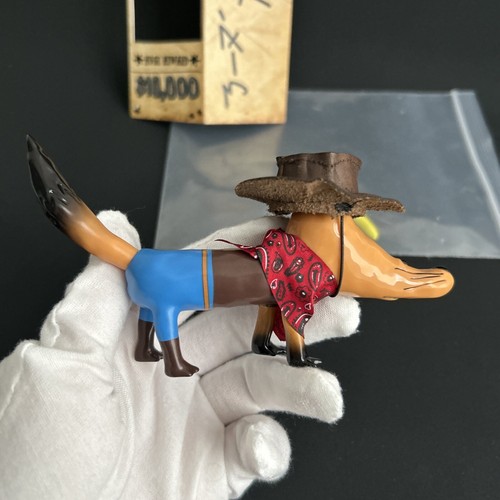 Dcon 2024 garbagetoyyyyy 垃圾玩具 Cowboy Fox 牛仔狐 Soft Vinyl toy, designer sofubi - Picture 5 of 13