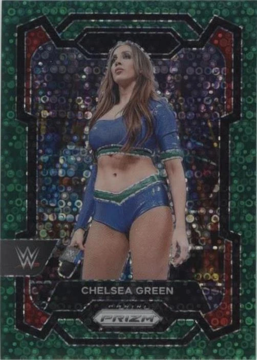 Green under Card Prizm