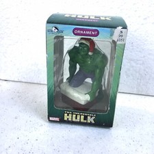 Vintage The Incredible Hulk Christmas Ornament Marvel 2003 Unused in Box