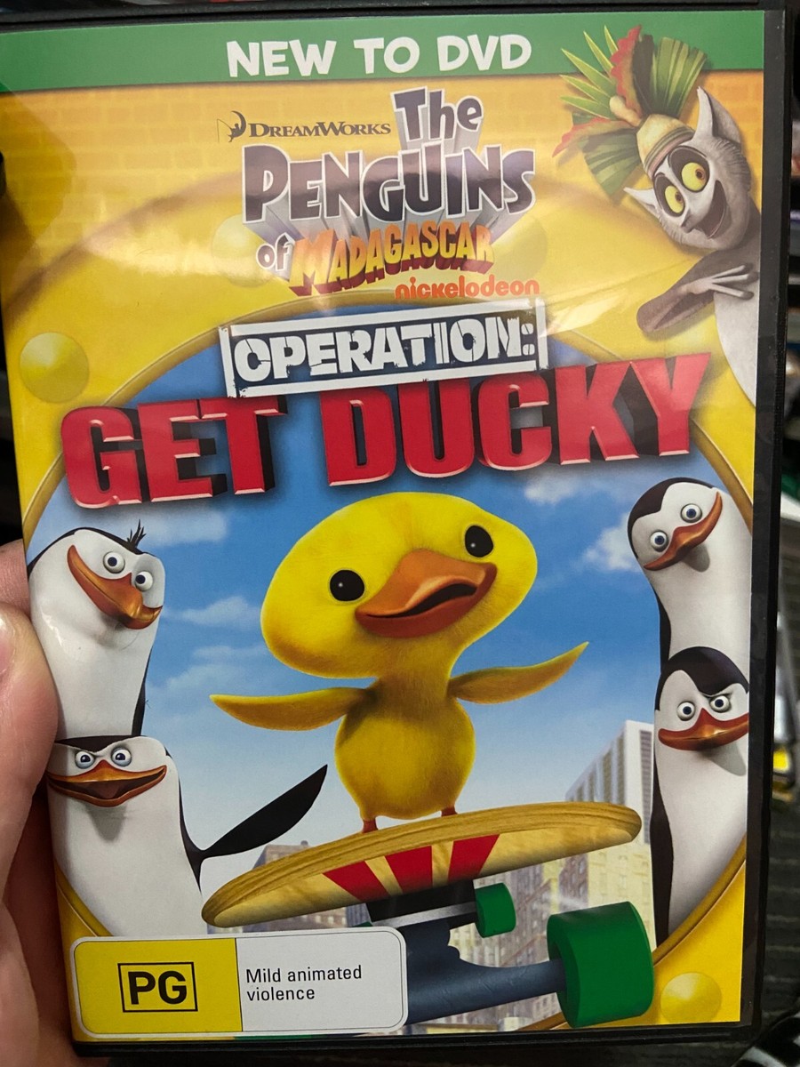The Penguins Of Madagascar - Operation Get Ducky region 4 DVD