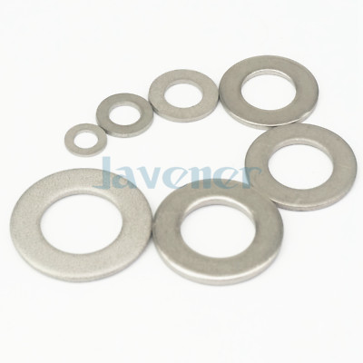 Sizes M3-M20 TA2 GR2 GR5 Titanium Bolt Screw Spacer Flat Washer Acid Corrosion