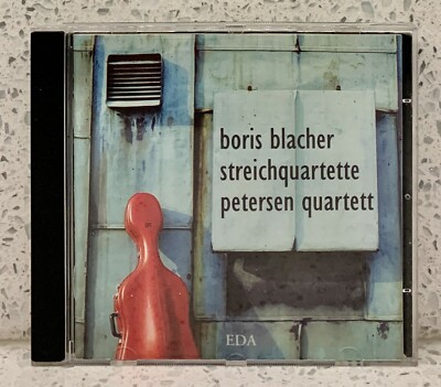 Boris BLACHER String Quartets (CD, EDA) Petersen Quartett Streichquartette