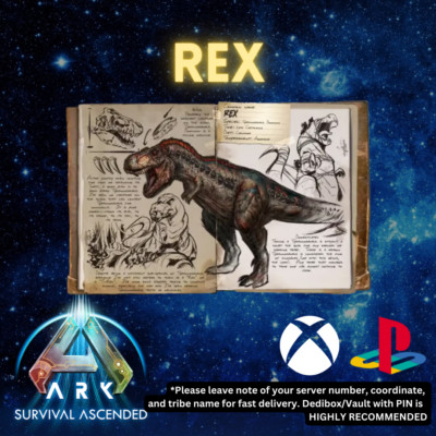 ARK:ASCENDED XBOX/PS/PC PVE REX