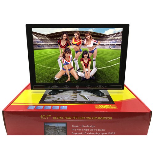 10.1"/7" IPS Monitor CCTV PC Screen USB/MicroSD/VGA/HDMI1/HDMI2 for Raspberry - Picture 11 of 32