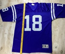 Vintage 1998 Starter Indianapolis Colts Peyton Manning #18 NFL Jersey Size 48 L