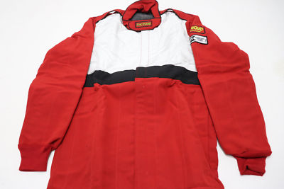 RACEQUIP RACE JACKET Double Layer RED SFI 3-2A/5 Nomex Racing Driving Small NEW