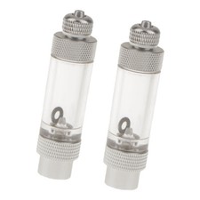 2 Pcs Aquarium Check Valve-Regulator Diffuser CO2 Bubble Counter