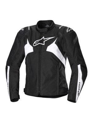 Alpinestars Stella T-Jaws V4 WP Motorradjacke Damen (Schwarz/Weiß) Gr: S