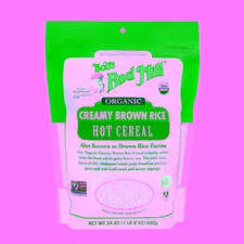 Organic Brown Rice Farina Hot Cereal 24 Oz By Bobs Red Mill
