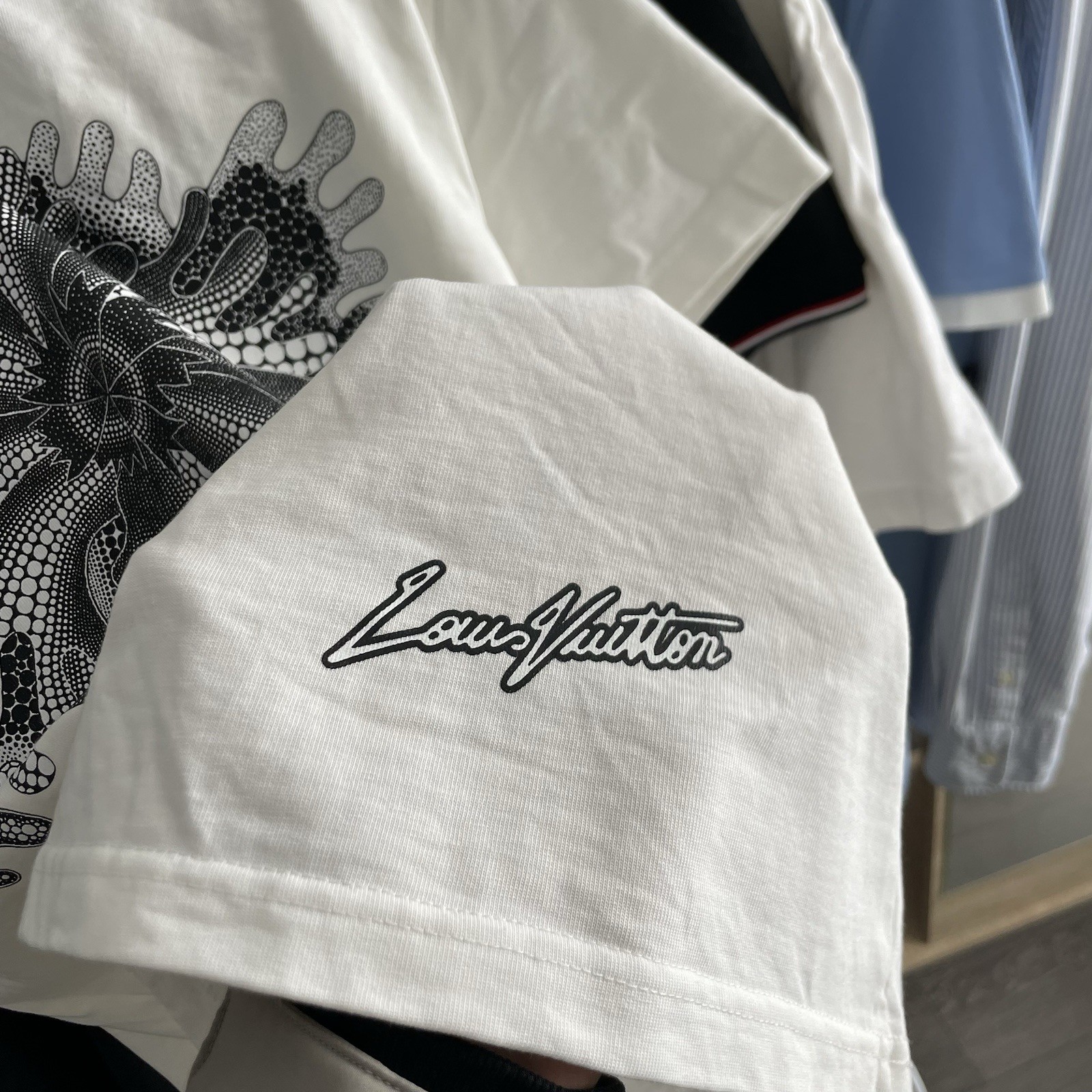 SAINT LAURENT ❗️RARA❗️ T shirt Louis Vuitton x Yayoi Kusama fiore psichedelico regolare uomo M