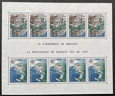 TIMBRES MONACO 1978 La cathédrale BLOC FEUILLET n°14 NEUF**