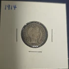 1914 Barber Dime 10C Circulated United States Silver Coin Uncertified Variety