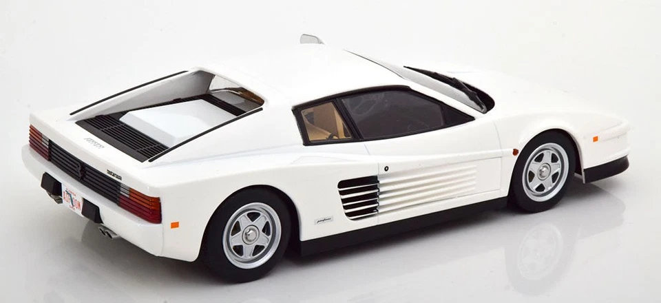 1:18 Ferrari Testarossa (US-Version) 1984 -- "Miami Vice" White -- KK-Scale - Image 2 of 4