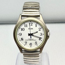 SEIKO Men's Quartz Alba Titanium V501-0BC0