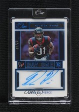 2022 Panini One Day One Auto Blue 36/75 Dameon Pierce #119 Auto 0pb4
