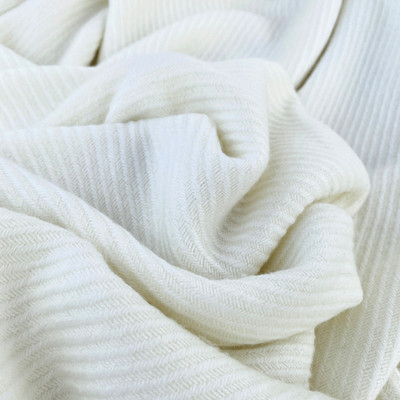 Cashmere Blanket ''Dhaulagiri'' - Handwoven cozy throw,  certified production