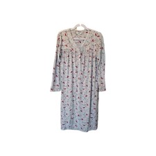 Prarie Cottage Grandmacore Secret Treasures Nightgown Womens Medium Cardinal
