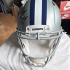 Javonte Williams Cowboys F/S Football Helmet Autographed Beckett Witnessed