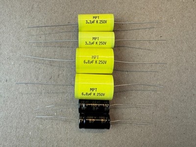 Recap Kit Optimus 5 Speaker Crossovers Film & Electrolytic