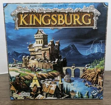 Kingsburg Board Game 2011 Stratelibri Fantasy Flight - Complete 