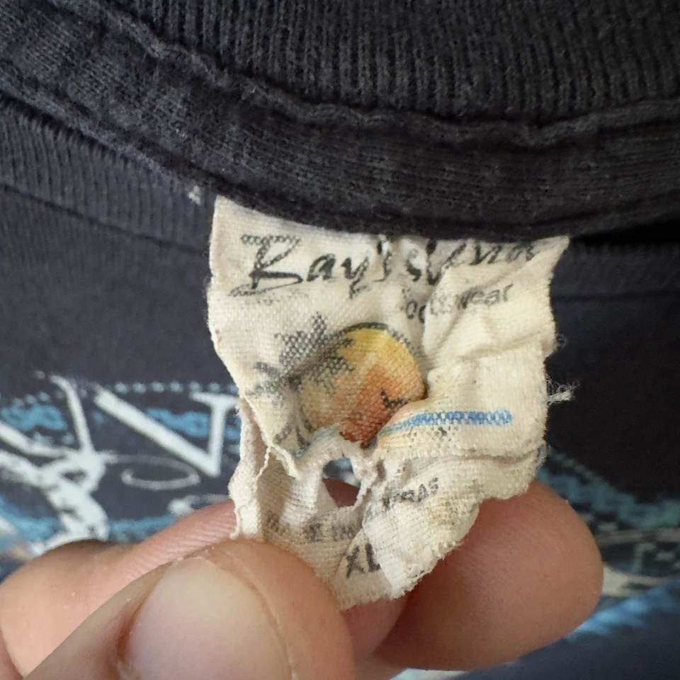 Camiseta Born of Osiris Band XL - Camiseta De Colección Deathcore Metal Etiqueta Bay Island Rara Foto 4 de 4